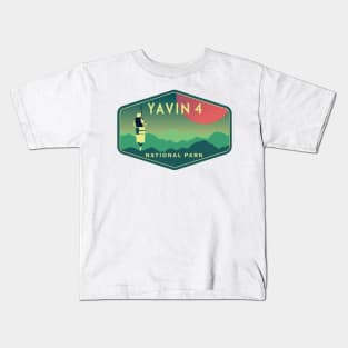 Yavin 4 National Park Kids T-Shirt